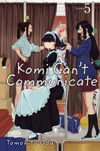 Cover of Komi Can't Communicate volume 5, English edition