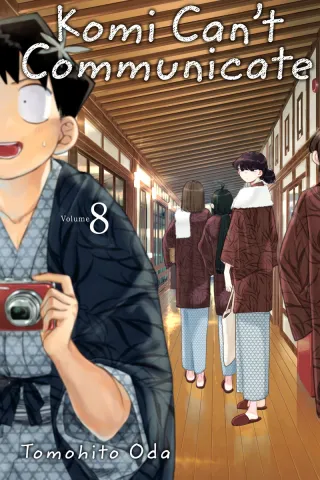 Cover of Komi Can't Communicate volume 8, English edition