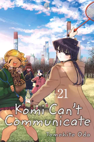 Cover of Komi Can't Communicate volume 21, English edition