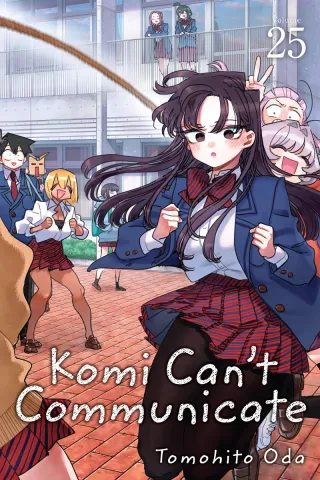 Cover of Komi Can't Communicate volume 25, English edition