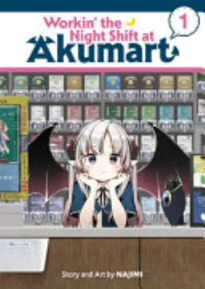 Cover of Workin' the Night Shift at Akumart volume 1, English edition