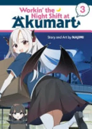 Cover of Workin' the Night Shift at Akumart volume 3, English edition