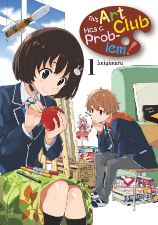 Cover of This Art Club Has a Problem! volume 1, English edition