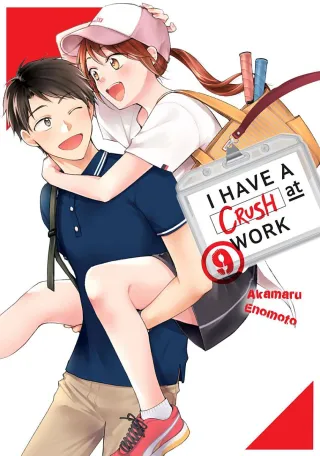 Cover of I Have a Crush at Work volume 9, English edition