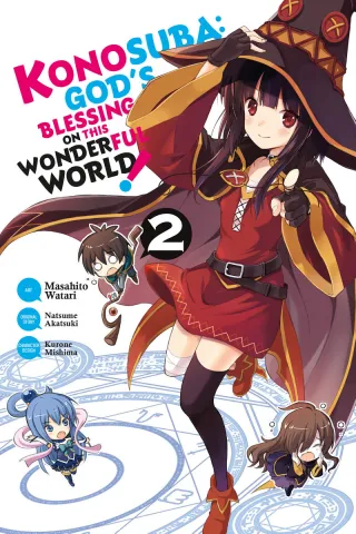 Cover of Konosuba: God's Blessing on This Wonderful World! volume 2, English edition