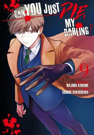 Cover of Can You Just Die, My Darling? volume 9, English edition