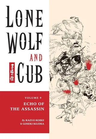 Cover of Lone Wolf and Cub volume 9, English edition