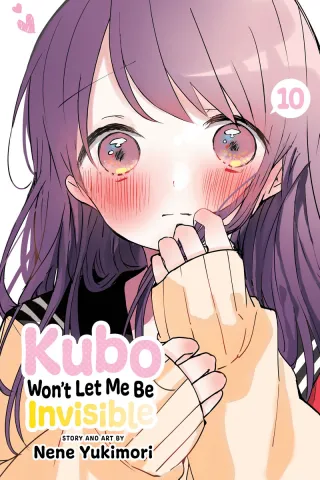 Cover of Kubo Won't Let Me Be Invisible volume 10, English edition