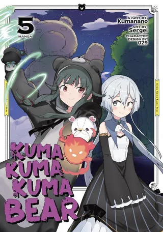 Cover of Kuma Kuma Kuma Bear volume 5, English edition