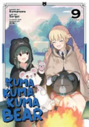 Cover of Kuma Kuma Kuma Bear volume 9, English edition