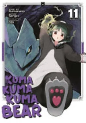 Cover of Kuma Kuma Kuma Bear volume 11, English edition
