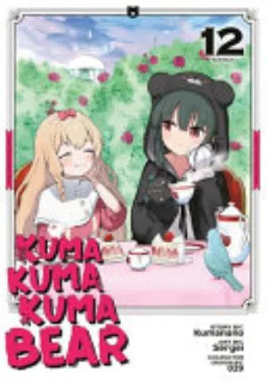 Cover of Kuma Kuma Kuma Bear volume 12, English edition