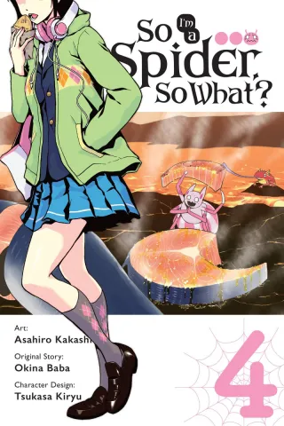 Cover of So I'm a Spider, So What? volume 4, English edition