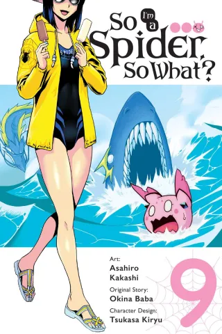 Cover of So I'm a Spider, So What? volume 9, English edition