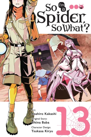 Cover of So I'm a Spider, So What? volume 13, English edition