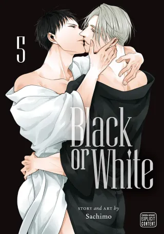Cover of Black or White volume 5, English edition