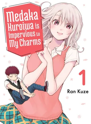 Cover of Medaka Kuroiwa is Impervious to My Charms volume 1, English edition