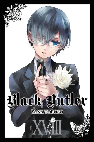 Cover of Black Butler volume 18, English edition