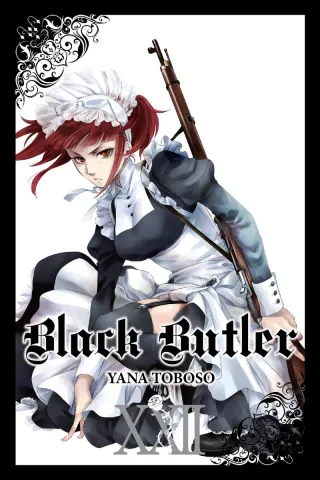 Cover of Black Butler volume 22, English edition
