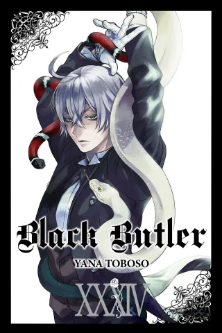 Cover of Black Butler volume 34, English edition