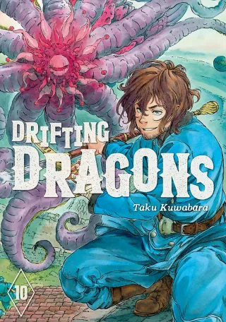Cover of Drifting Dragons volume 10, English edition