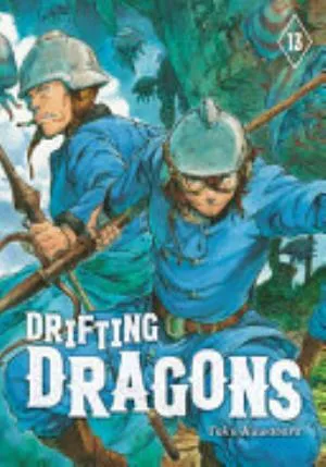 Cover of Drifting Dragons volume 13, English edition