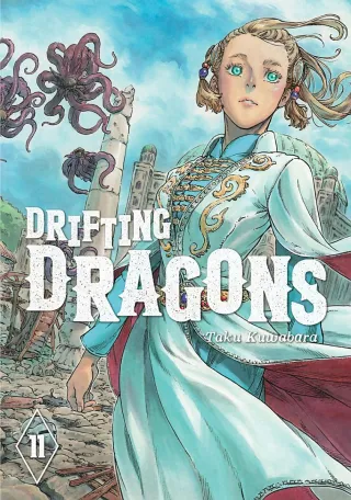 Cover of Drifting Dragons volume 11, English edition