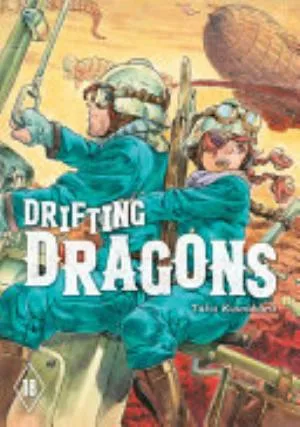 Cover of Drifting Dragons volume 18, English edition
