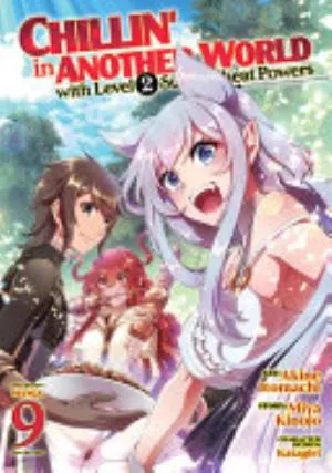 Cover of Chillin’ in Another World with Level 2 Super Cheat Powers volume 9, English edition