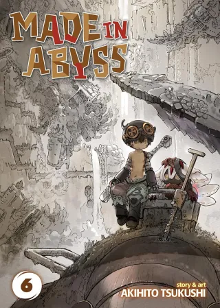 Cover of Made in Abyss volume 6, English edition