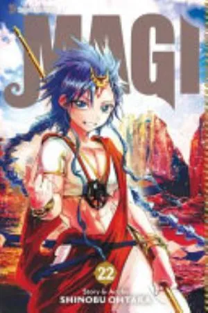 Cover of Magi: The Labyrinth of Magic volume 22, English edition
