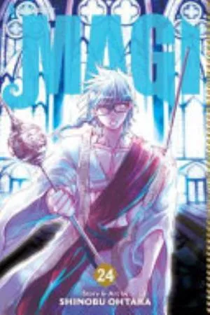 Cover of Magi: The Labyrinth of Magic volume 24, English edition