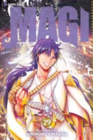 Cover of Magi: The Labyrinth of Magic volume 29, English edition