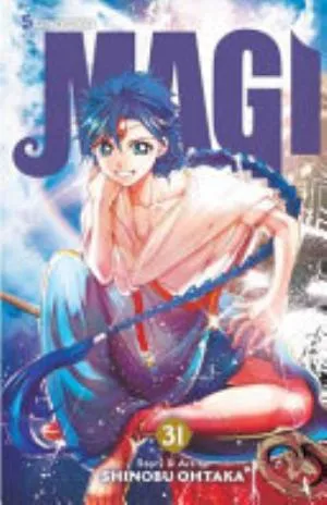 Cover of Magi: The Labyrinth of Magic volume 31, English edition