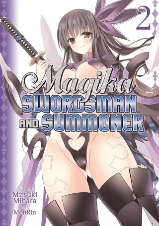 Cover of Magika Swordsman and Summoner volume 2, English edition
