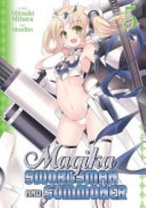 Cover of Magika Swordsman and Summoner volume 5, English edition
