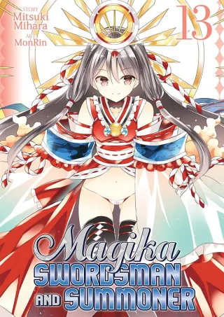 Cover of Magika Swordsman and Summoner volume 13, English edition