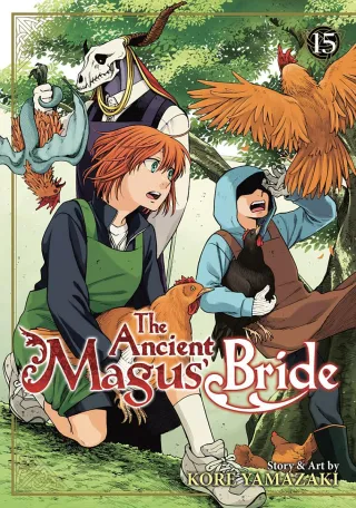 Cover of The Ancient Magus' Bride volume 15, English edition