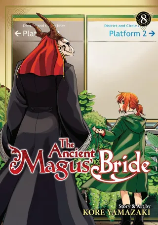 Cover of The Ancient Magus' Bride volume 8, English edition
