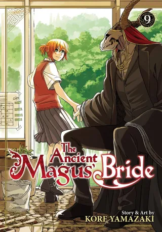 Cover of The Ancient Magus' Bride volume 9, English edition