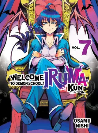 Cover of Welcome to Demon School! Iruma-kun volume 7, English edition