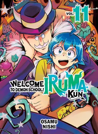 Cover of Welcome to Demon School! Iruma-kun volume 11, English edition