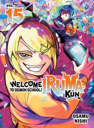Cover of Welcome to Demon School! Iruma-kun volume 15, English edition