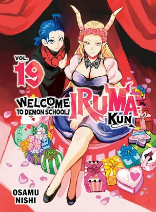 Cover of Welcome to Demon School! Iruma-kun volume 19, English edition