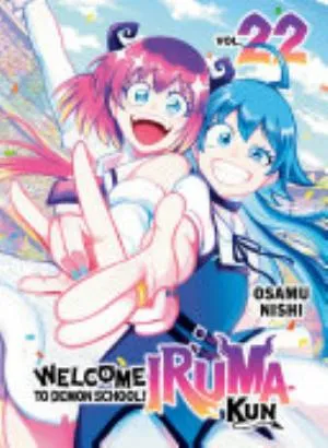 Cover of Welcome to Demon School! Iruma-kun volume 22, English edition