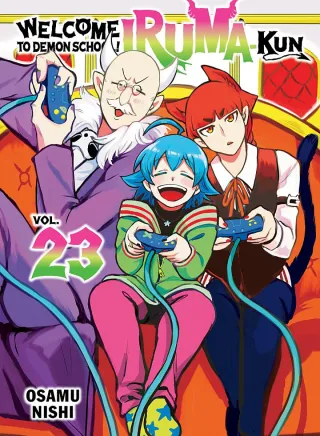 Cover of Welcome to Demon School! Iruma-kun volume 23, English edition
