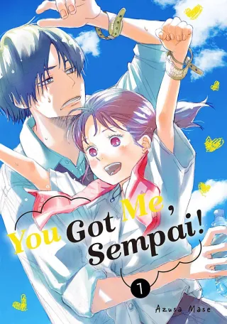 Cover of You Got Me, Sempai! volume 7, English edition