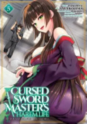 Cover of The Cursed Sword Master’s Harem Life: By the Sword, For the Sword volume 5, English edition