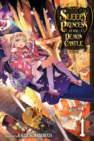 Cover of Sleepy Princess in the Demon Castle volume 1, English edition