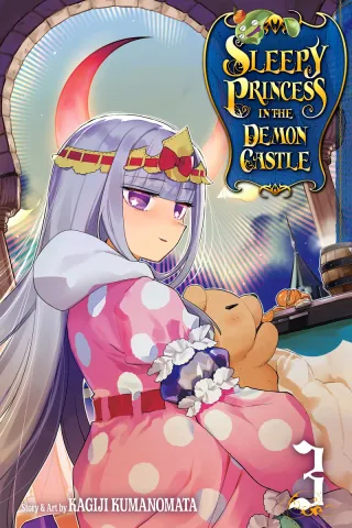 Cover of Sleepy Princess in the Demon Castle volume 3, English edition